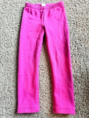 GAP Bright Pink Fleece Leggings